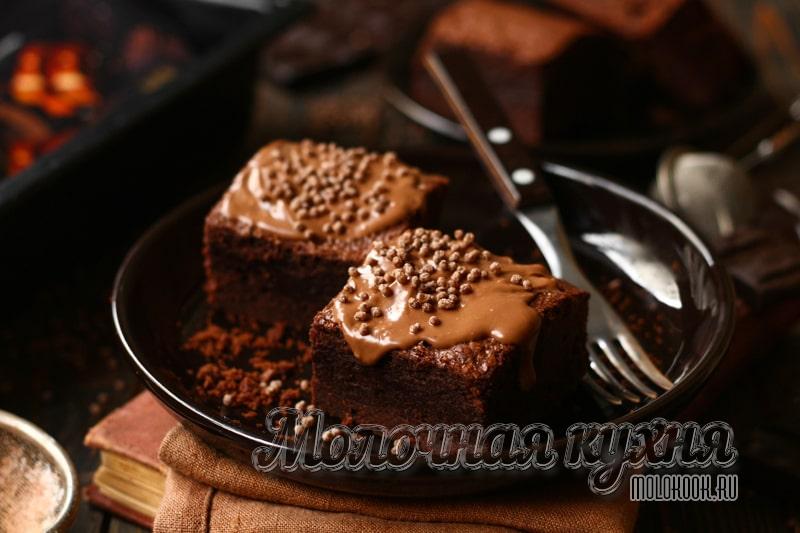 Удивительный брауни по рецепту Юлии Высоцкой – шоколадное совершенство