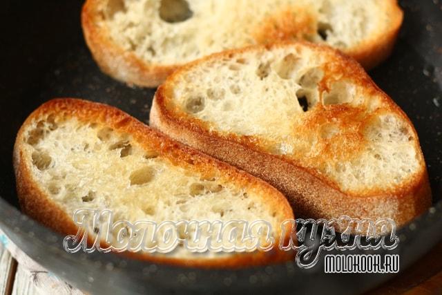 Обжаривание хлеба