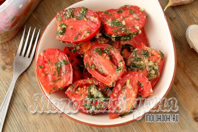 Рецепт с помидорами черри
