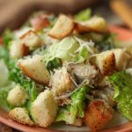 Рецепт салата «Цезарь» без курицы