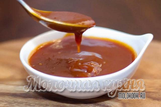 Соево-томатный соус под шашлык