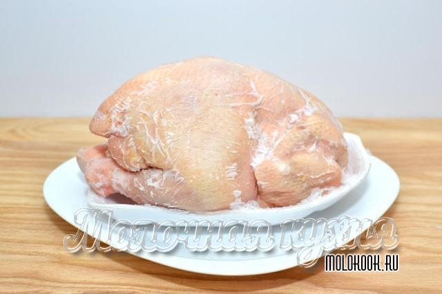 Разморозка курицы при комнатной температуре